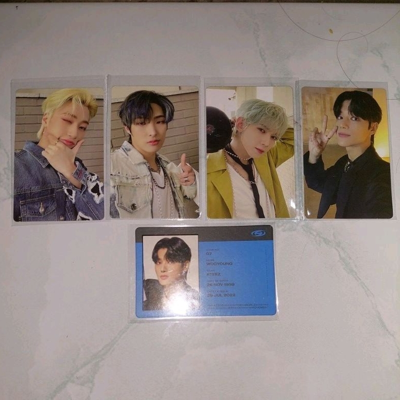 [READY]PHOTOCARD ATEEZ THE WORLD EP1 : MOVEMENT SAN WOOYOUNG MINGI YEOSANG