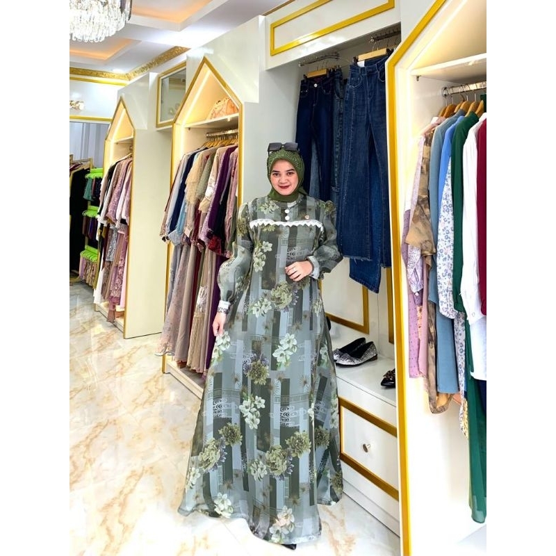 GAMIS ORGANZA BY ATAYA HIJAB