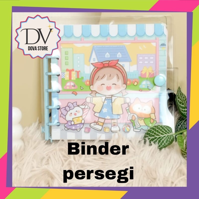 

BINDER PERSEGI FULL GAMBAR BUKU CATATAN LUCU BERGAMBAR