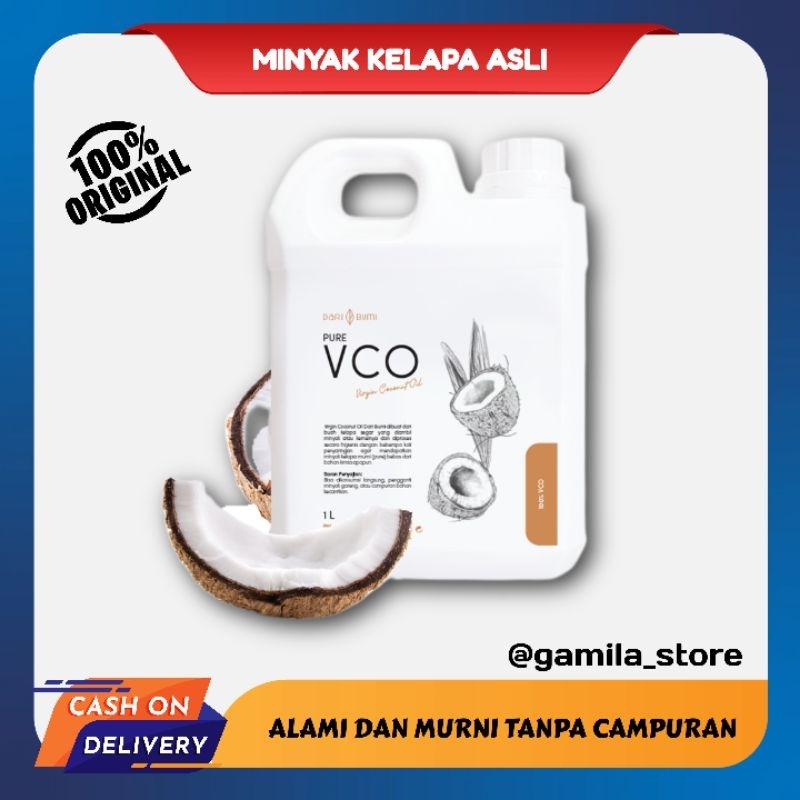 

Minyak Kelapa Murni 1Kg Virgin Coconut Oil 100% Pure VCO Premium