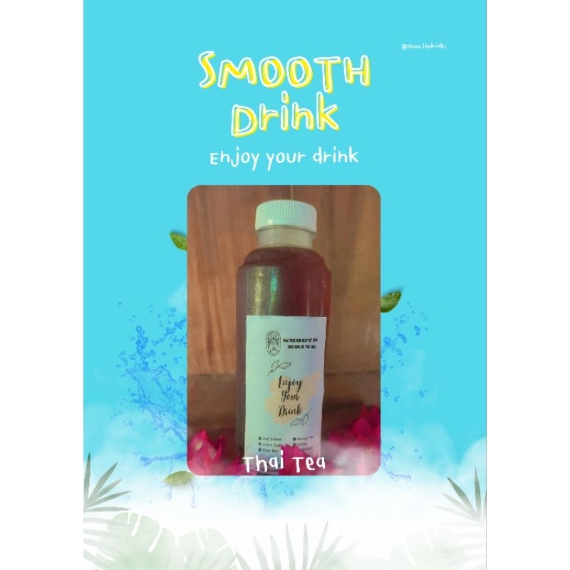 

Smooth Drink Minuman rasa Thai Tea 250 ml