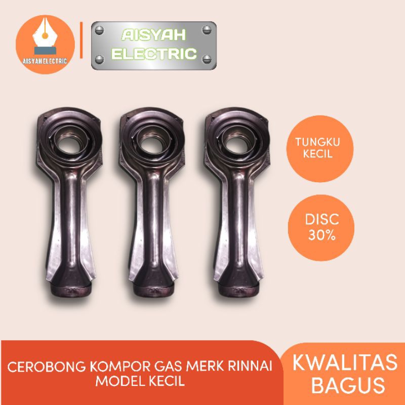 CEROBONG KOMPOR GAS MERK RINNAI TUNGKU KECIL