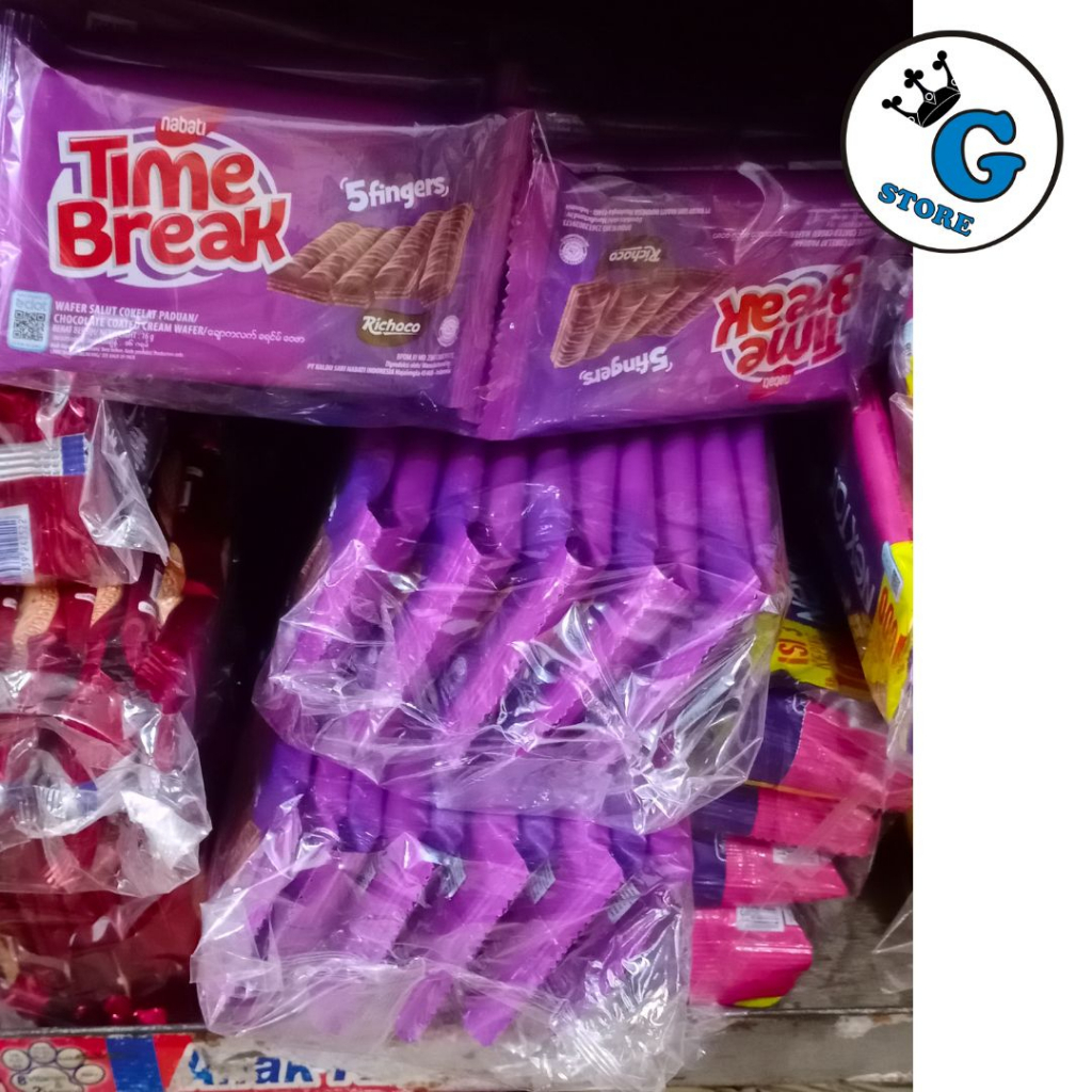 

NABATI TIME BREAK WAFER 20GR (ISI 20) / TIMEBREAK