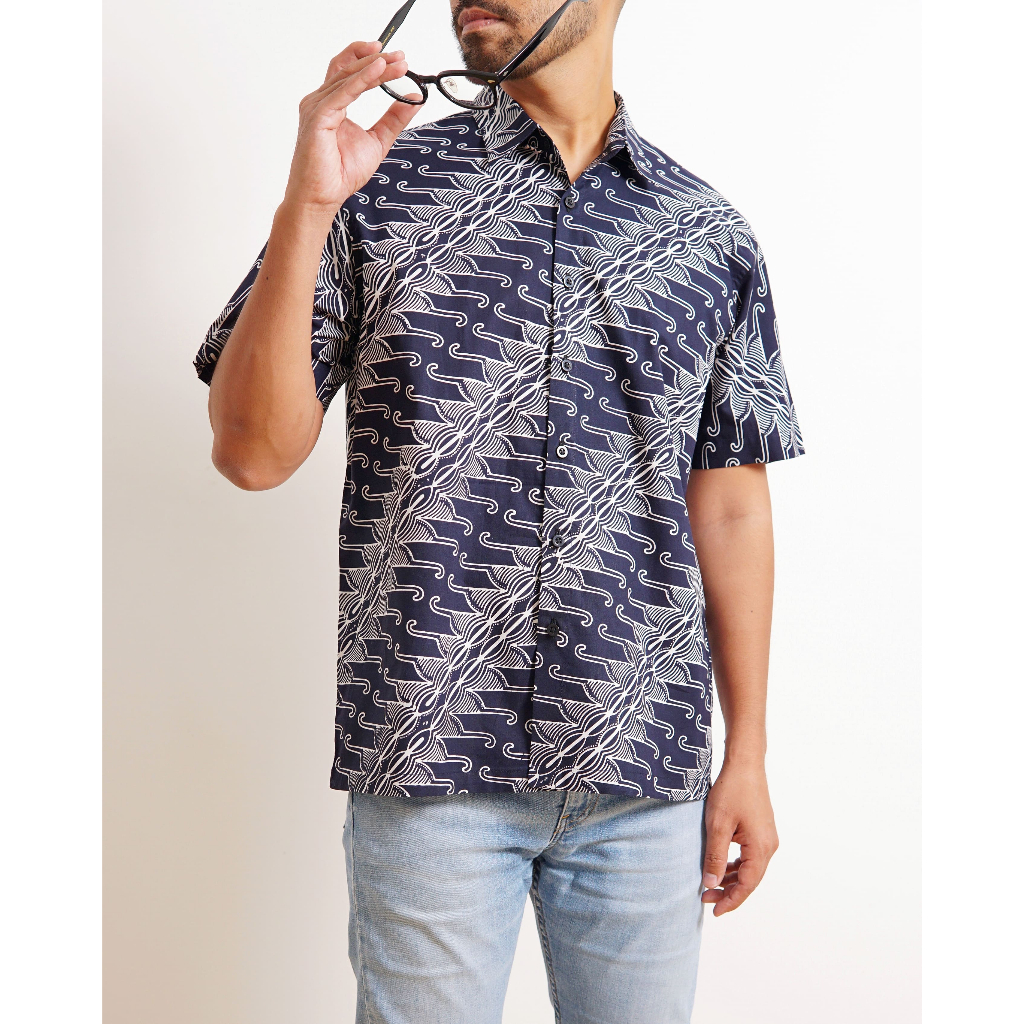 Kemeja Batik Pria Aksa