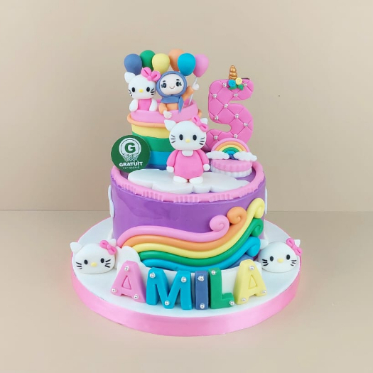 

HELLO KITTY / KUE ULANG TAHUN