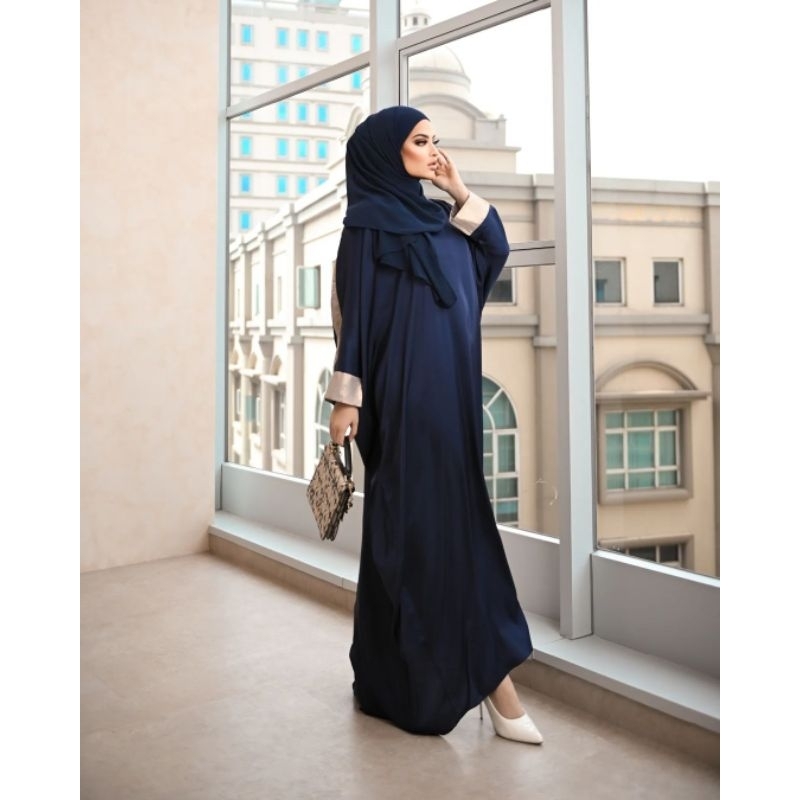 TAYYELO Abaya Navy