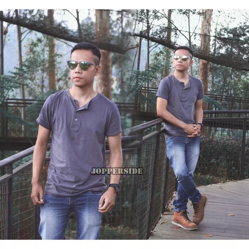 [COD PABRIK] Jopperside kaos pria /kaos polos pria/kaos distro