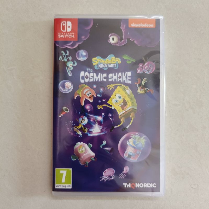 SpongeBob SquarePants: The Cosmic Shake Squarepant Nintendo Switch Kaset