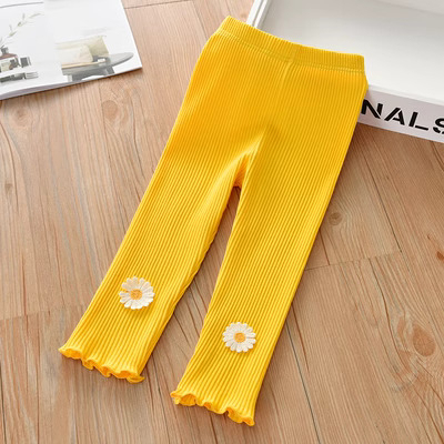 VS - Celana Legging Motif Daisy Panjang Anak Perempuan 1-5tahun