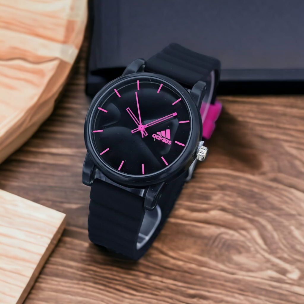 BISA COD✅ Jam Tangan Analog Pria dan Wanita ADIDAS Strap Karet Waterproof