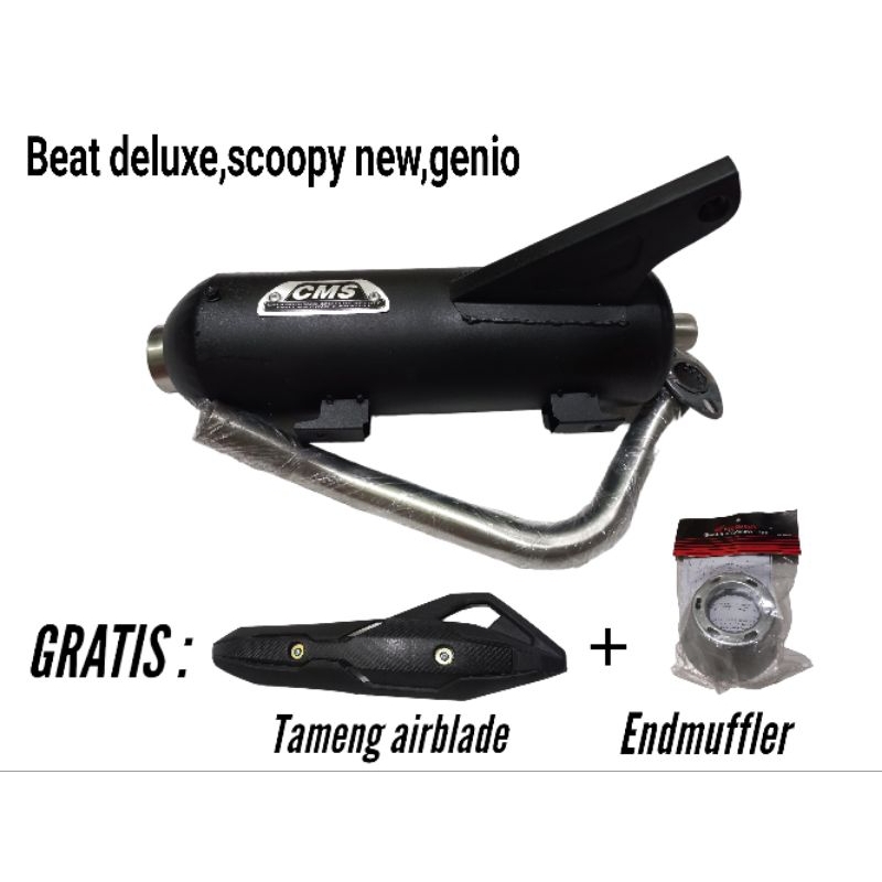 knalpot copy cms beat deluxe,scoopy new,genio