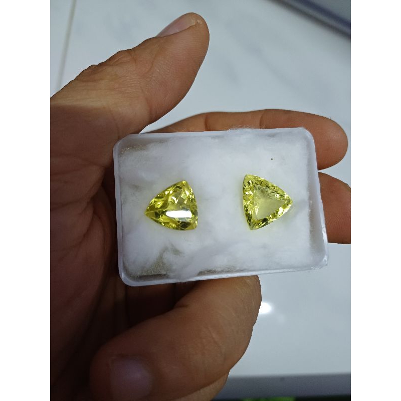 Natural lemon citrine super