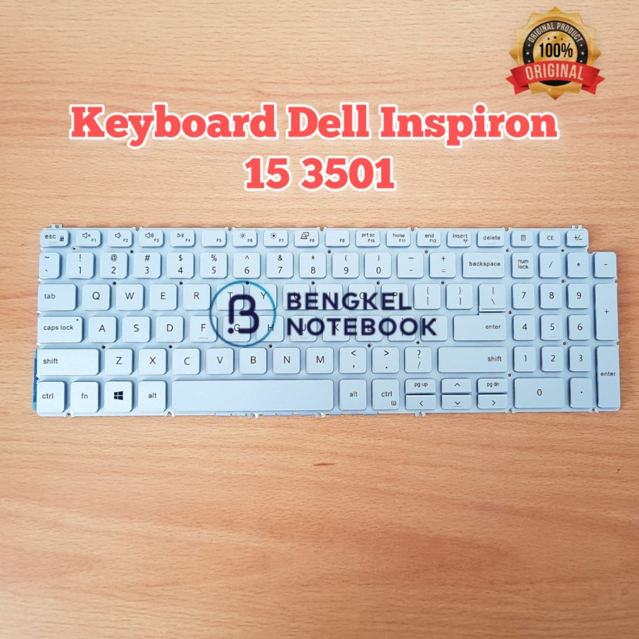 Keyboard Dell Inspiron 15 5501 15-5501 5502 5508 5509 5591 3501 3502 3505 7591 7590 5590 5584 7790 7791 7306 5594 5598 5593 5590 5591