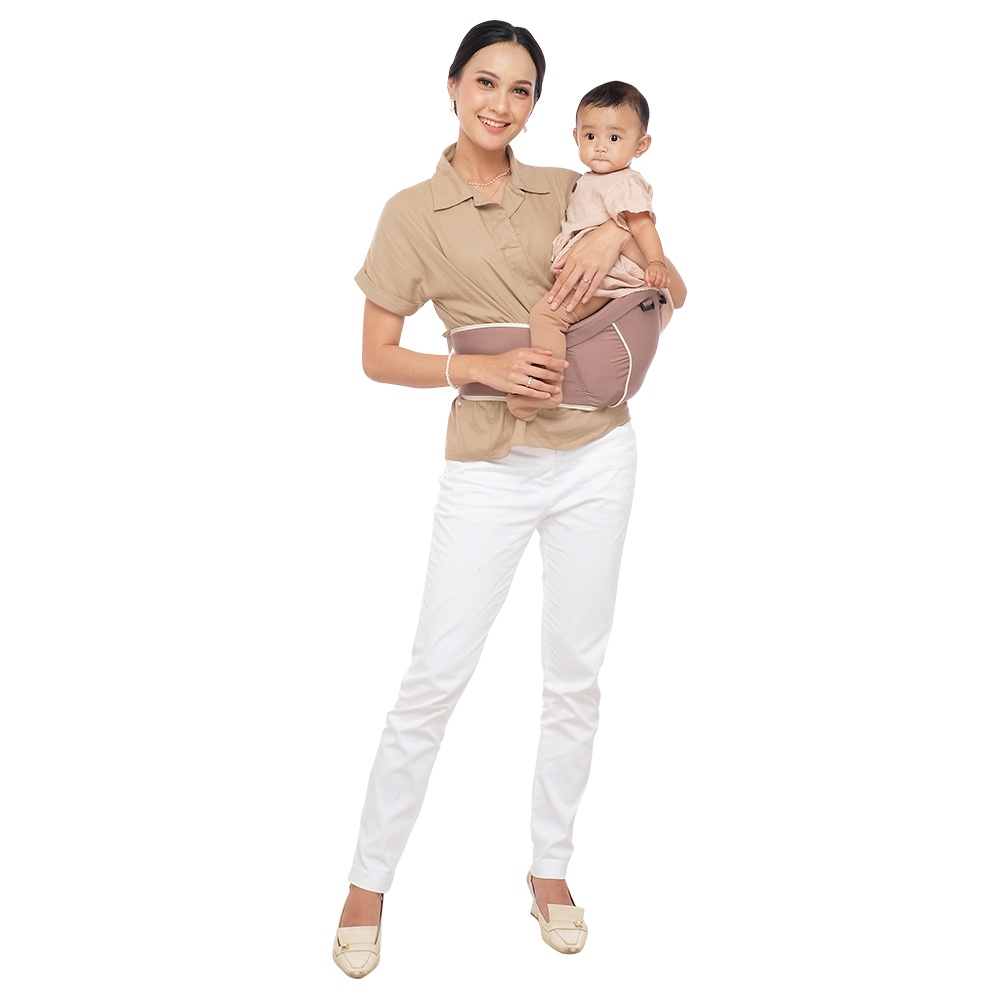 Moms Baby Gendongan Hipseat 7 in 1 Sunrise Series - MBG2038