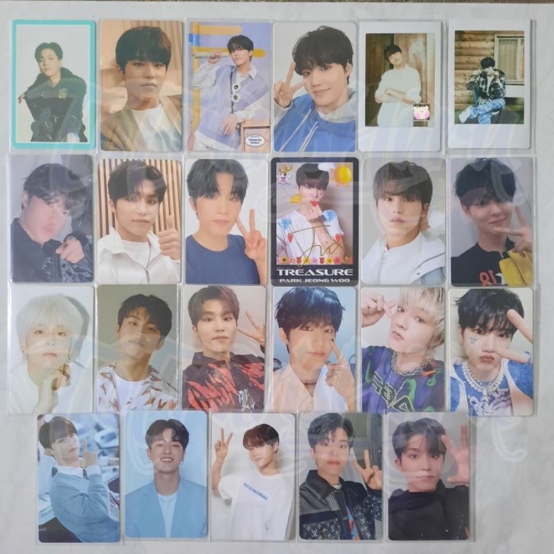 (READY STOCK) OFFICIAL Photocard PC Treasure Group Jihoon Junkyu Jaehyuk Asahi Doyoung Haruto Jeongw