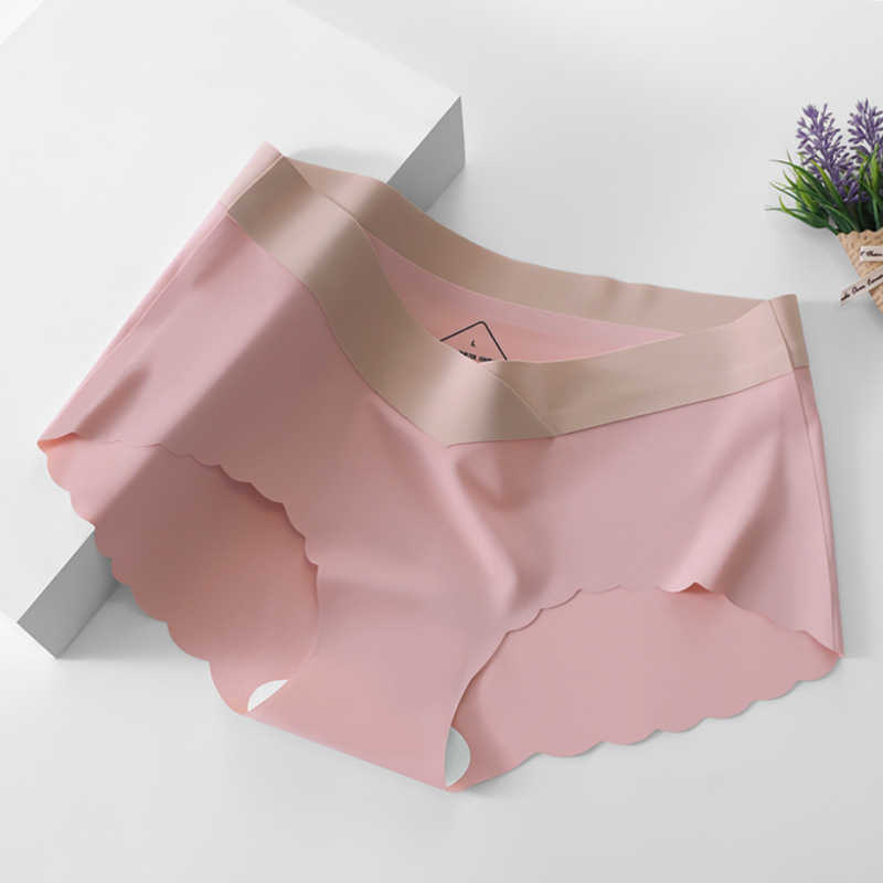 Cepat kering dalam 10 detik CD Celana Dalam Berlaku untuk kehamilan/postpartum/harian Antibakteri Sentuhan sutra es Keren dan nyaman Bernapas Celana Underwear Wanita katun celana dalam 2102