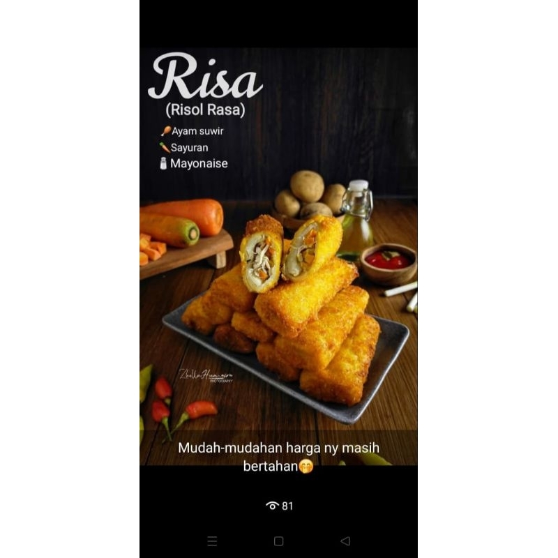 

risa sayur original