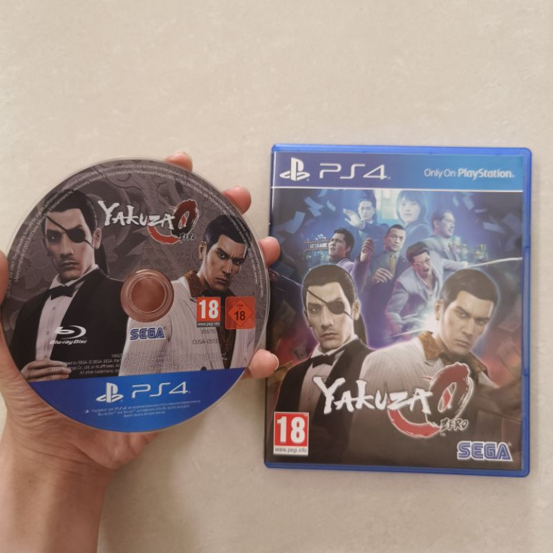 PS4 Yakuza 0 Zero Preloved BD PlayStation 4 Kaset Seken