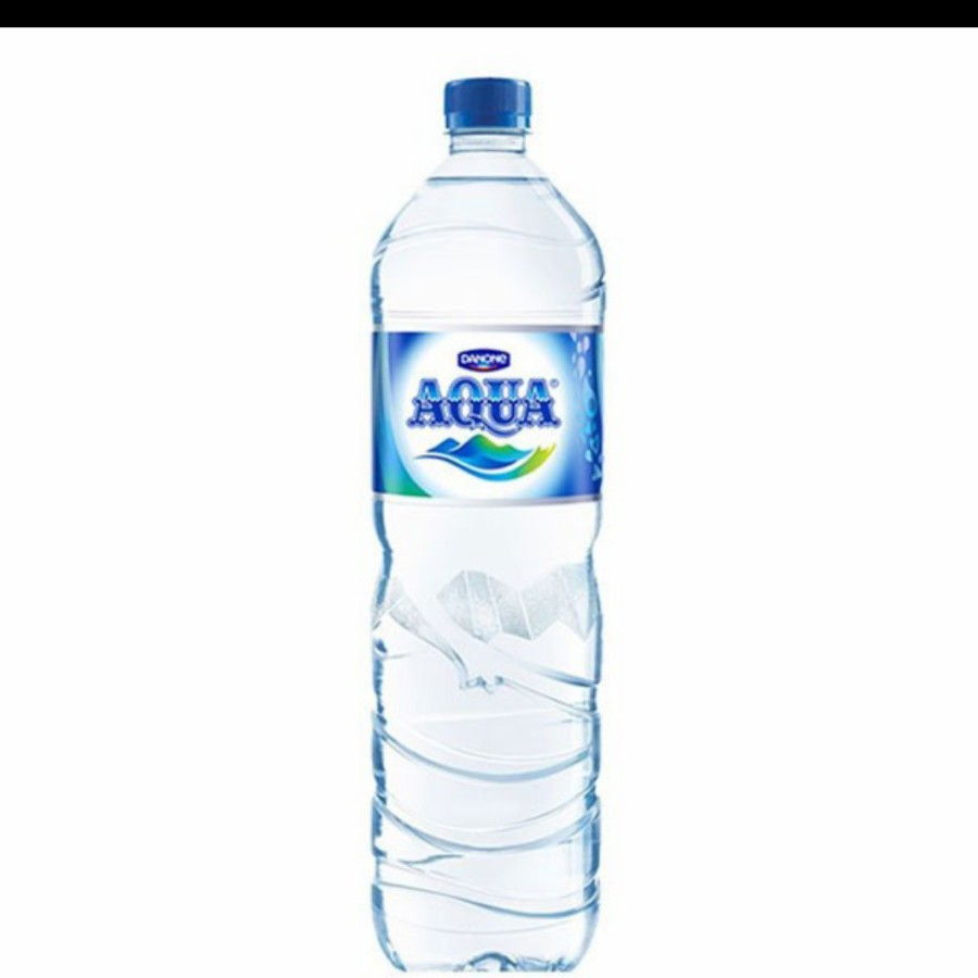 

air mineral Aqua botol 1500ml isi 12