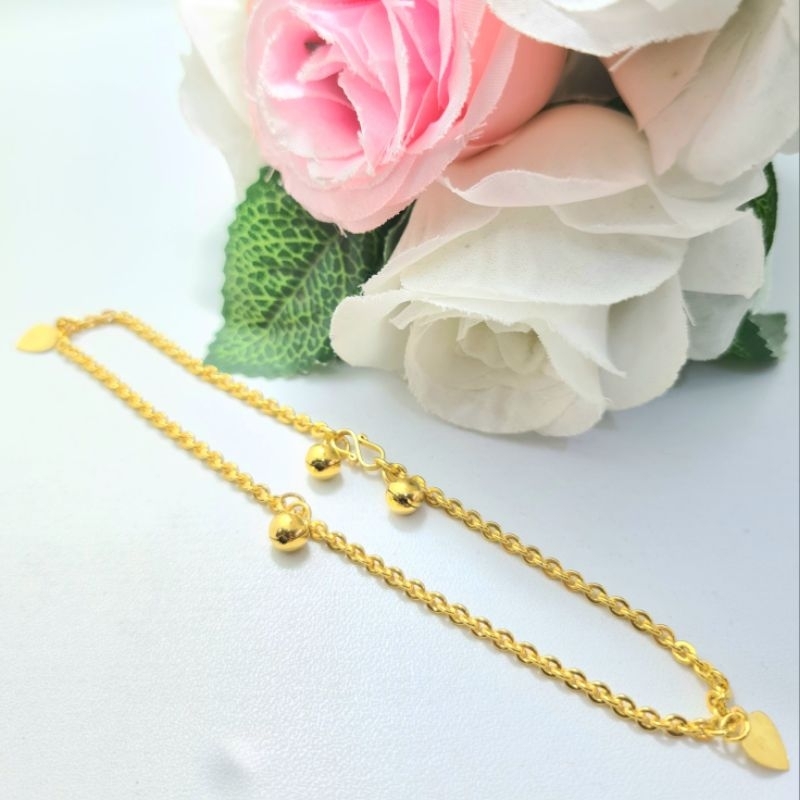 Gelang Kaki Dewasa Emas Muda 5 Gram