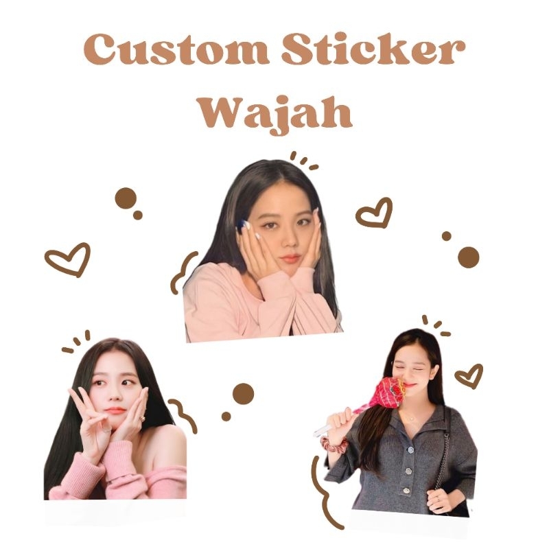 

custom sticker wajah/badan