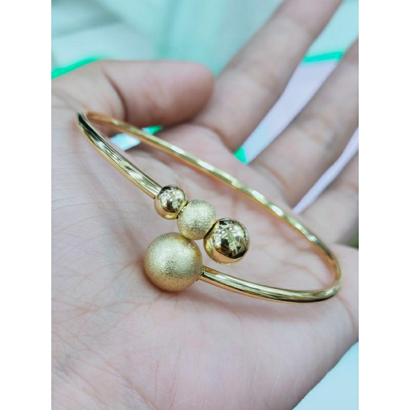 GELANG WANITA TITANIUM ASLI GELANG VIRAL