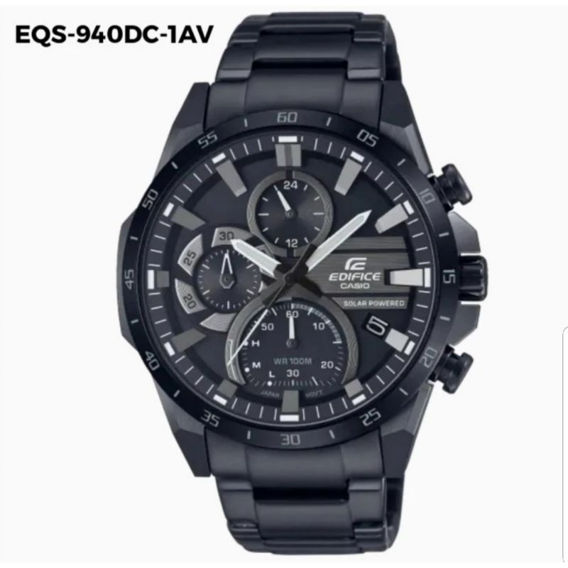 JAM TANGAN PRIA MERK CASIO EDIFICE TYPE EQS940 ORI BM BATERAI