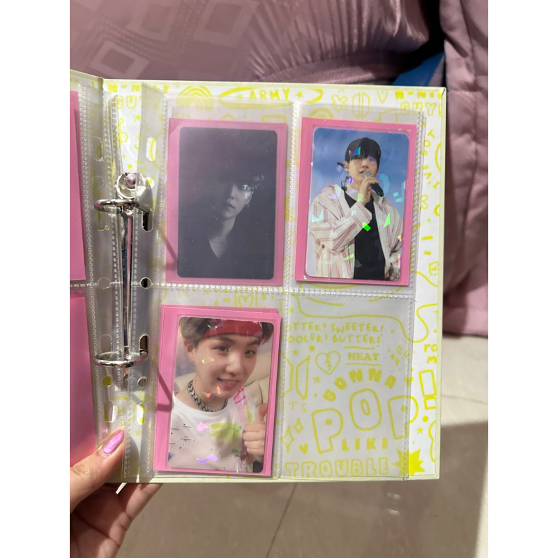 Suga Yoongi MOTS Map Of The Soul Photobook Holo Ver Official Photocard PC