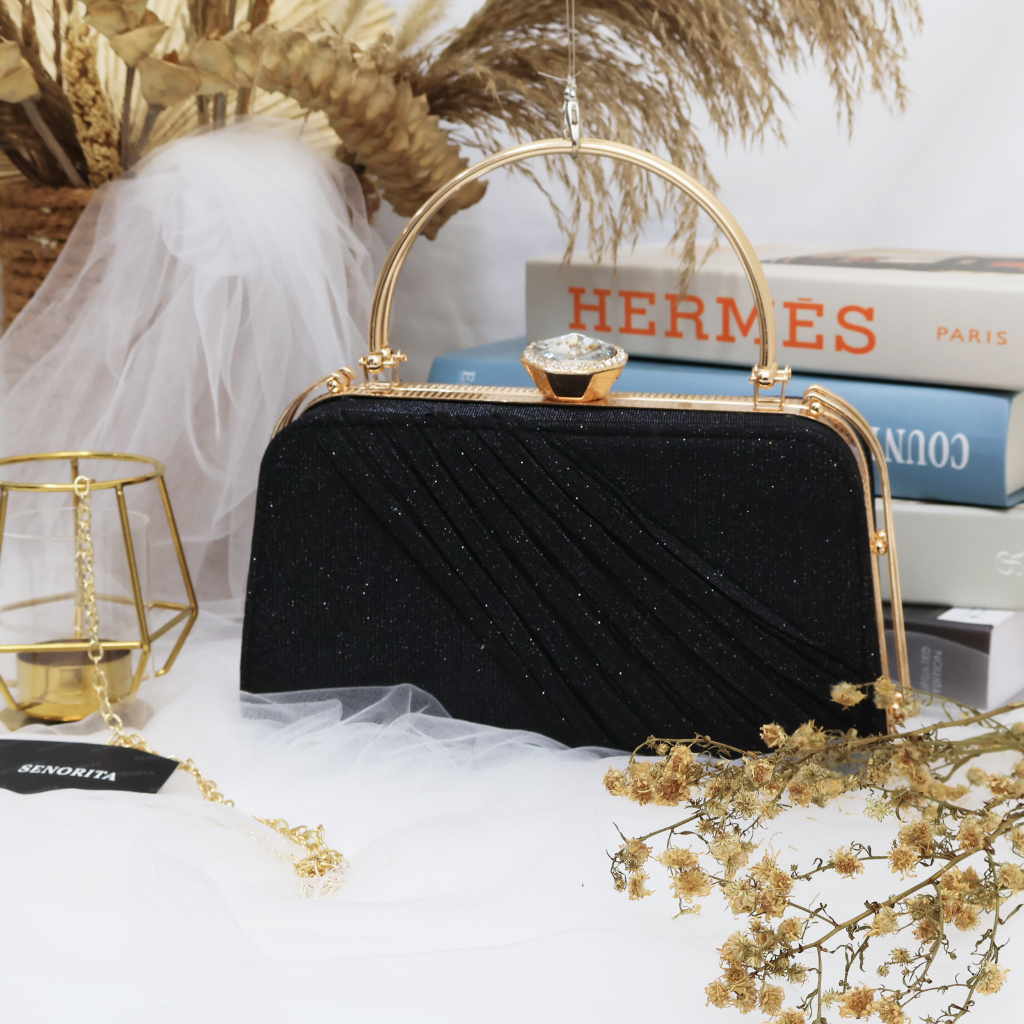 [ NEW ] Tas Pesta Clutch Wanita T3007 - SNR Size 22cm