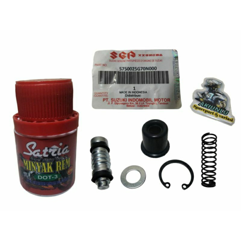 [ COD ]√ PAKET FULL SET MASTER KIT DEPAN SUZUKI SATRIA FU 150/SMASH/SHOGUN 125