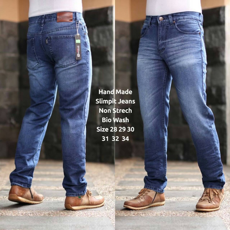 Celana Panjang Jeans Pria Celana Panjang Slimfit Celana Panjang Jeans Skinny