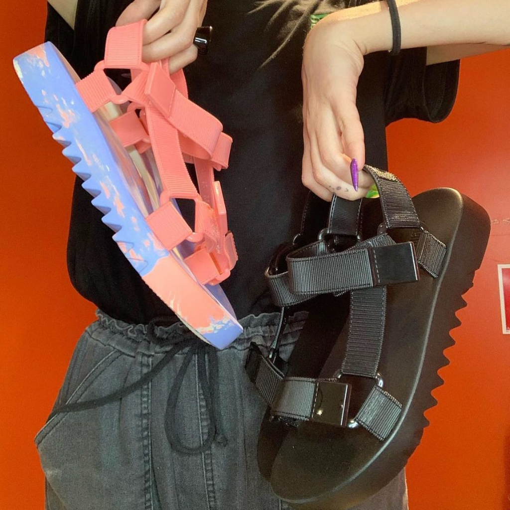 Melissa Flowing Papete Sandals Original