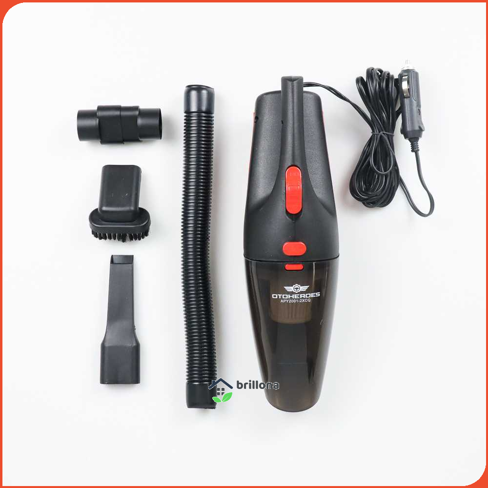 Vacuum Cleaner Penyedot Debu Mobil 12V 120W - OTOHEROES APY2001-2XCQ - Black