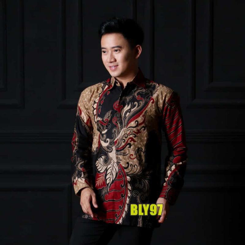 KEMEJA BATIK BATU RADEN PANJANG SLIMFIT || BATIK PANGERAN GROSIR || BAJU BATIK || MODEL BAJU BATIK || BATIK TERKINI M L XL XXL