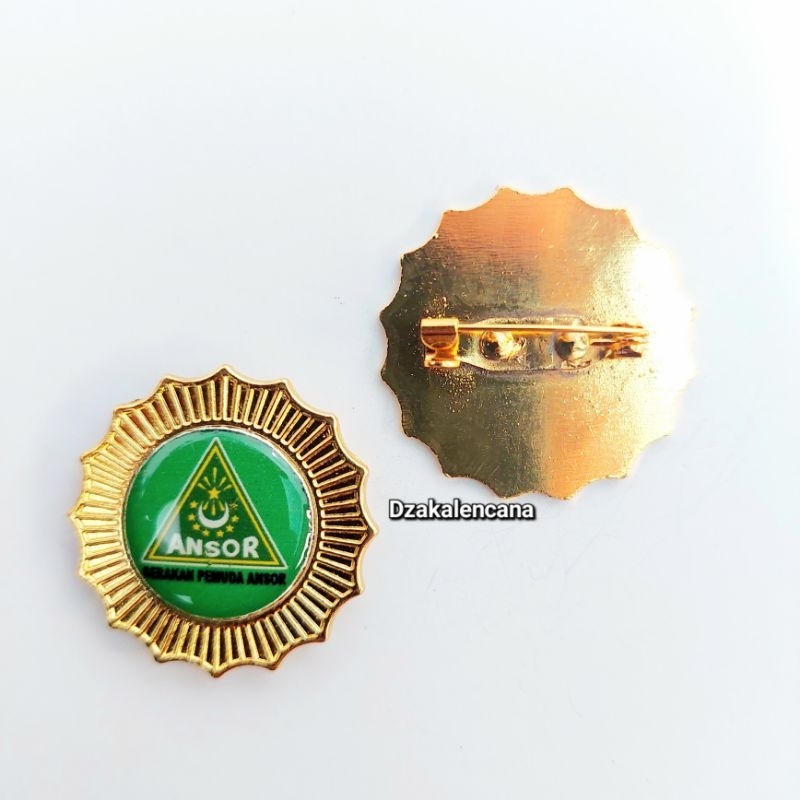Pin GP ANSOR ~ Lencana GP ANSOR model sinar matahari