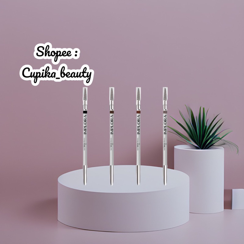 celak implora -- implora eyebrow pencil -- pensil alis implora free sikat + rautan