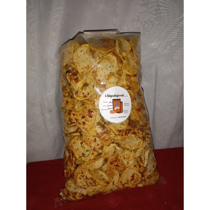 

keripik basreng bandung renyah tidak keras 1kg