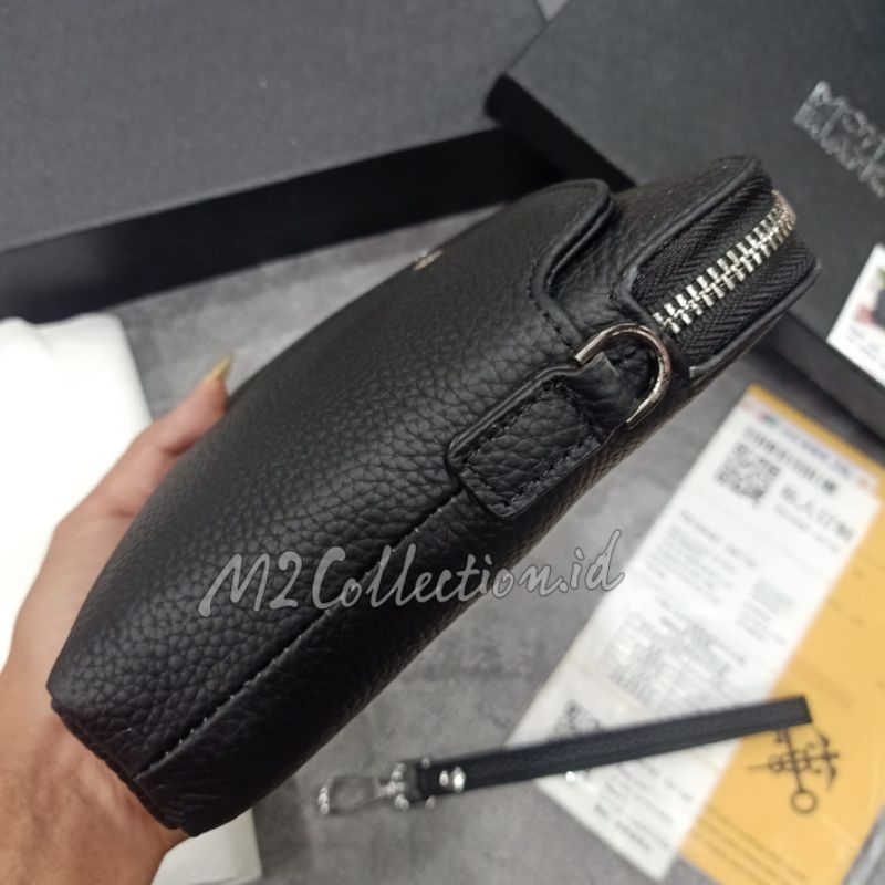 Handbag Montblanc Kunci kode leather clutch tas tangan kulit premium quality