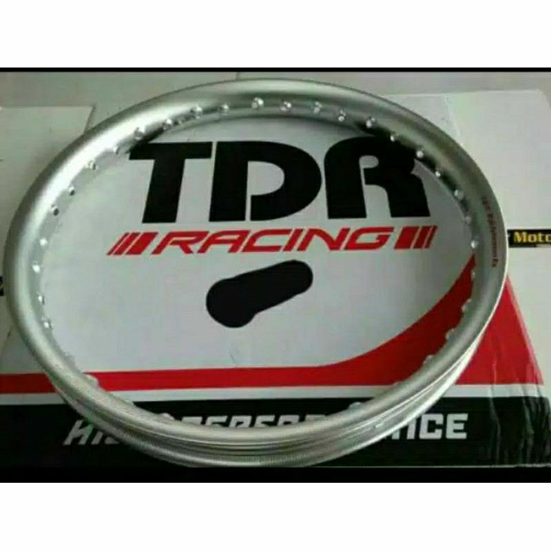 velg tdr u shape silver 140 17