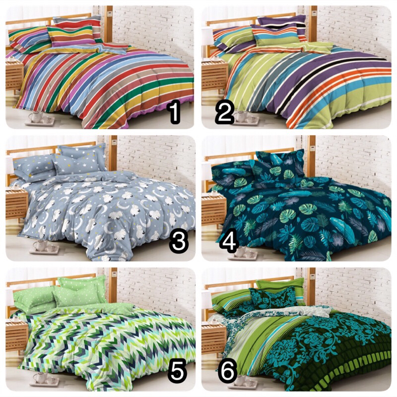 sprei kendra ukuran 180x200