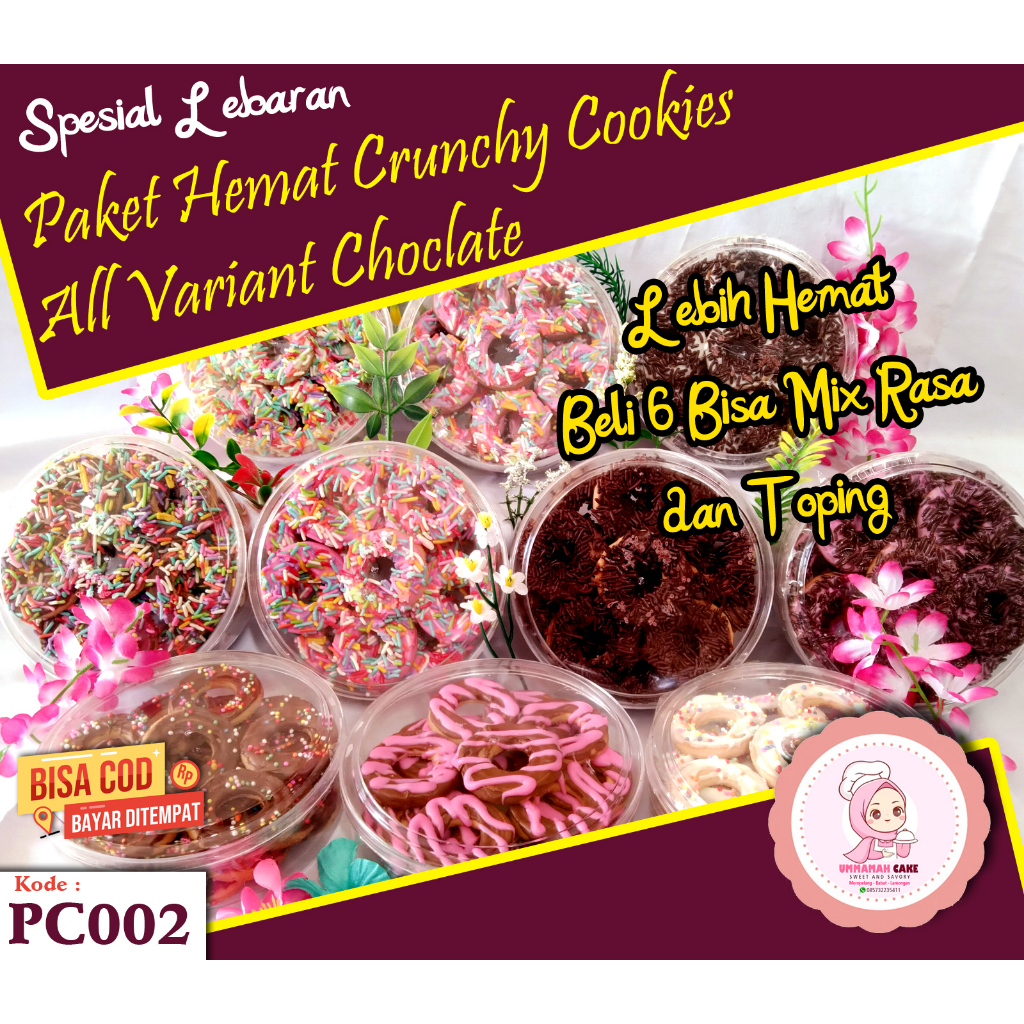 

PAKET MURAH Kue Lebaran / Kue Coklat / Kue KUKIS / Cookies / Snack Lebaran / Kue Kering / KUKER Full Lapis Coklat Homemade Premium by UMMAMAH CAKE