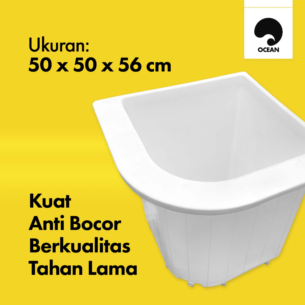 BAK MANDI / BAK AIR KAMAR MANDI | SUDUT OVAL 55 &amp; 66