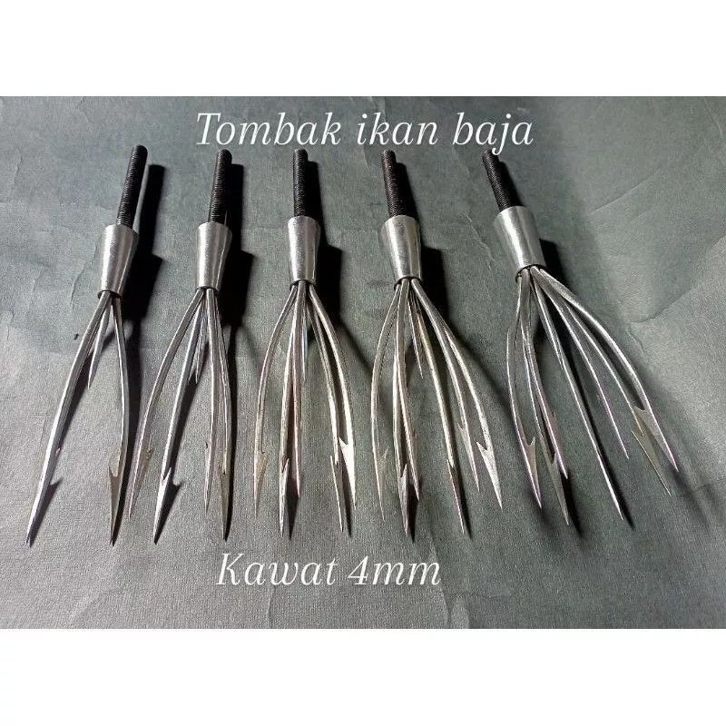 TOMBAK100% BAJA ASLI / SERAMPANG IKAN / SEROMPANG IKAN / ALAT PENANGKAP IKAN