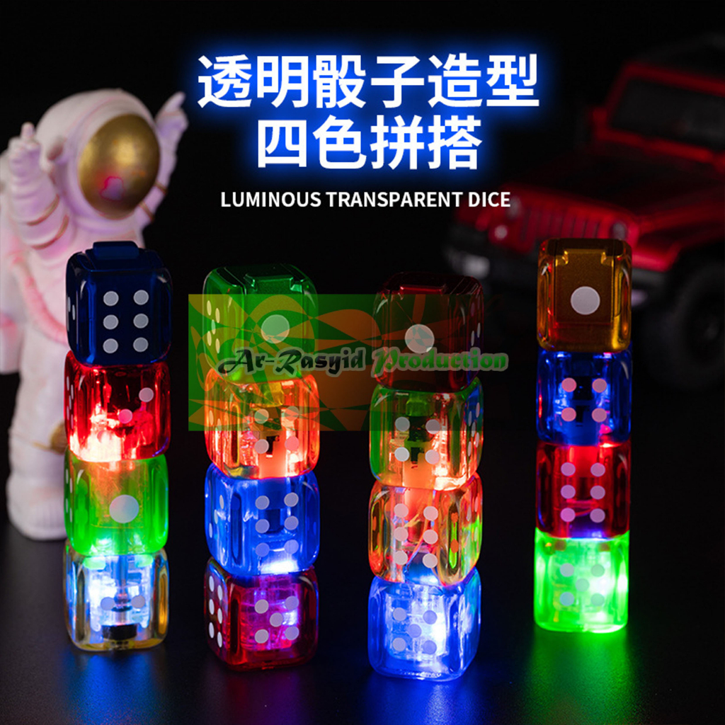 Korek Api Bara Dadu Dice Lighter LED AW-761 2227