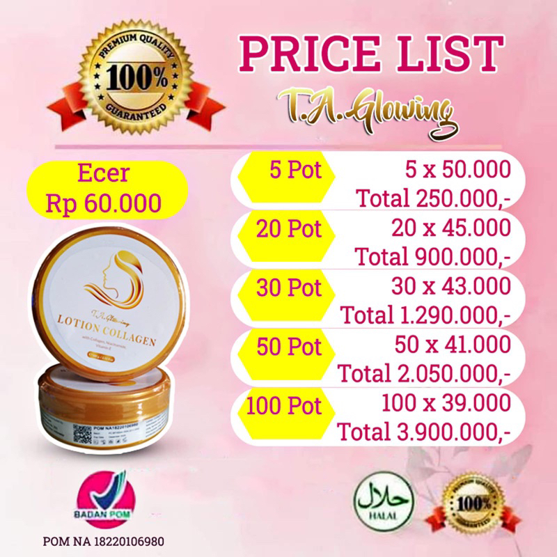 hb T.A collagen bpom