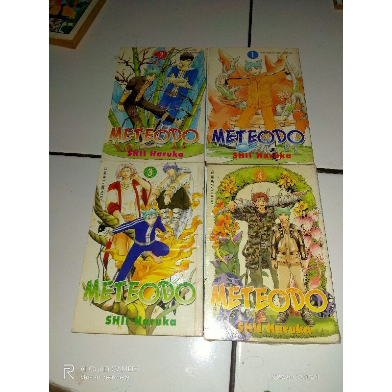 paket komik meteodo 1-4 end