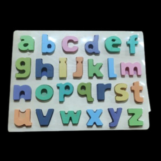 

Promo Mainan Edukasi Anak Puzzle Kayu Angka dan Abjad ABC Timbul Jumbo - Abjad Kecil Diskon