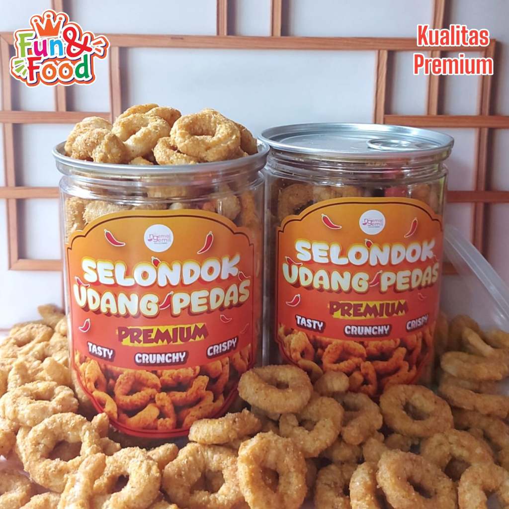 

Can Selondok Udang Pedas Lanting Udang Cincin Ring Kualitas Premium