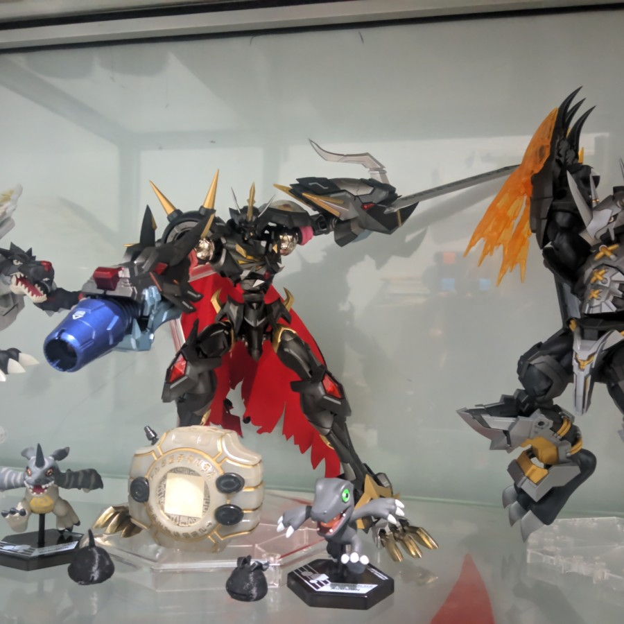 set black digimon omegamon wargreymon metalgarurumon digicolle baby