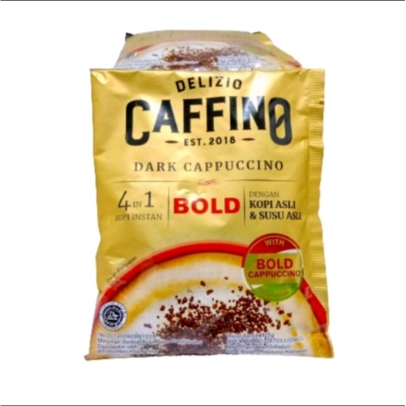 CAFFINO CAPPUCINO KOPI LATTE BOLD SUSU INSTAN 3 in 1